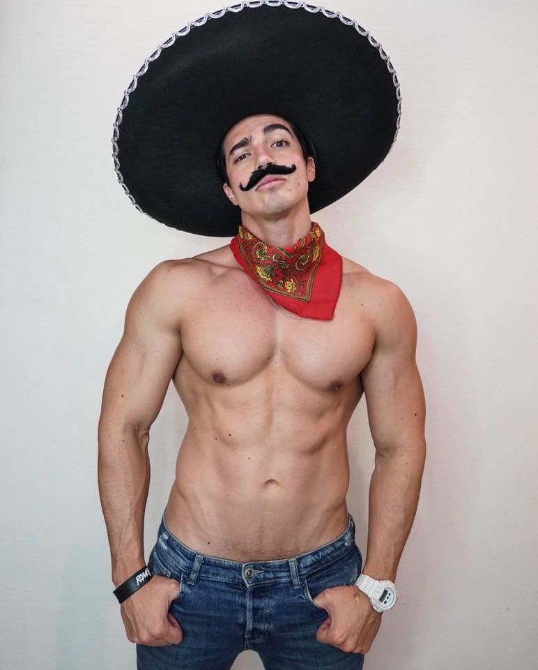 Photo by DirtyDaddyFunStuff with the username @DirtyDaddyPorn, who is a verified user,  April 28, 2024 at 11:07 PM and the text says 'Wow 6 #cowboys #mexico #muscles'