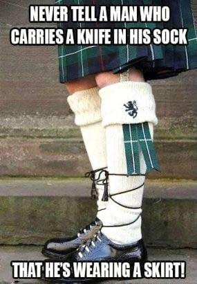 Album by DirtyDaddyFunStuff with the username @DirtyDaddyPorn, who is a verified user,  December 20, 2023 at 7:24 PM and the text says '#kilts #scottish'