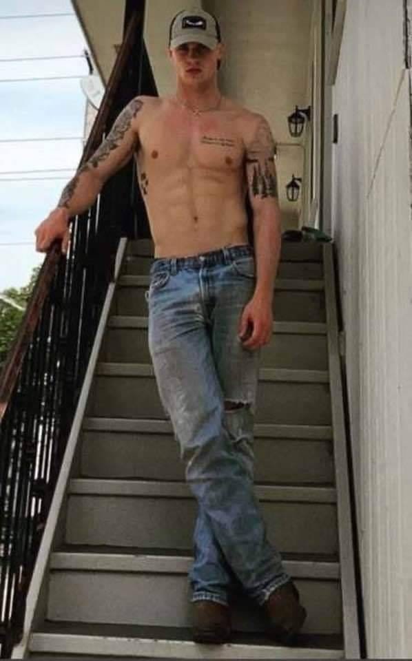 Album by DirtyDaddyFunStuff with the username @DirtyDaddyPorn, who is a verified user,  June 21, 2024 at 11:04 PM and the text says '#redneck #countryboys'