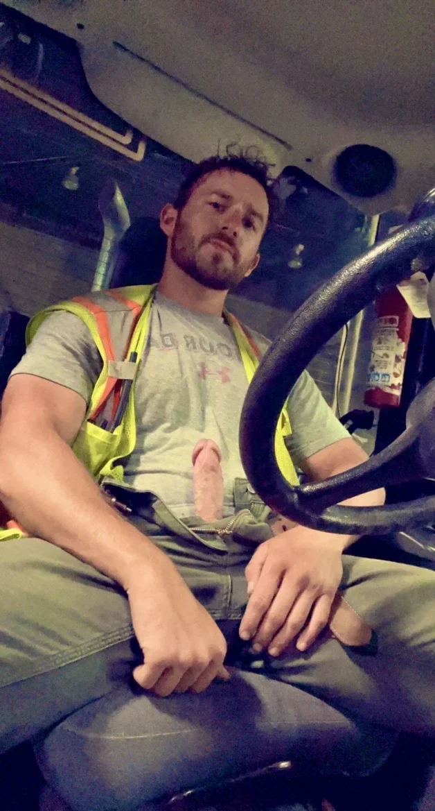 Photo by DirtyDaddyFunStuff with the username @DirtyDaddyPorn, who is a verified user,  April 7, 2024 at 12:00 AM and the text says 'Hung Cocks and #construction #uniforms #hung'