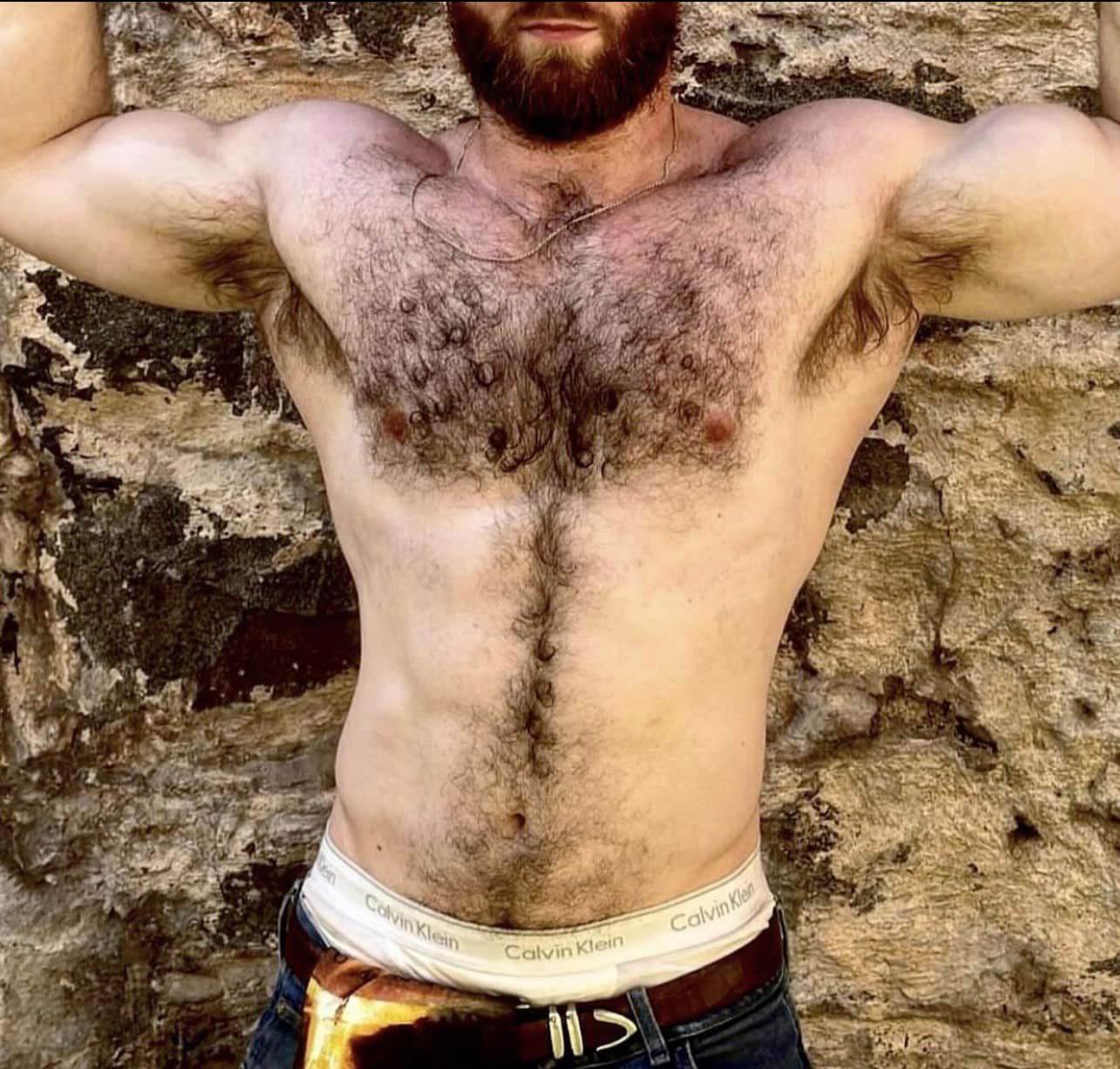 Photo by DirtyDaddyFunStuff with the username @DirtyDaddyPorn, who is a verified user,  June 19, 2024 at 1:24 AM and the text says 'Hot 7 #hairy'