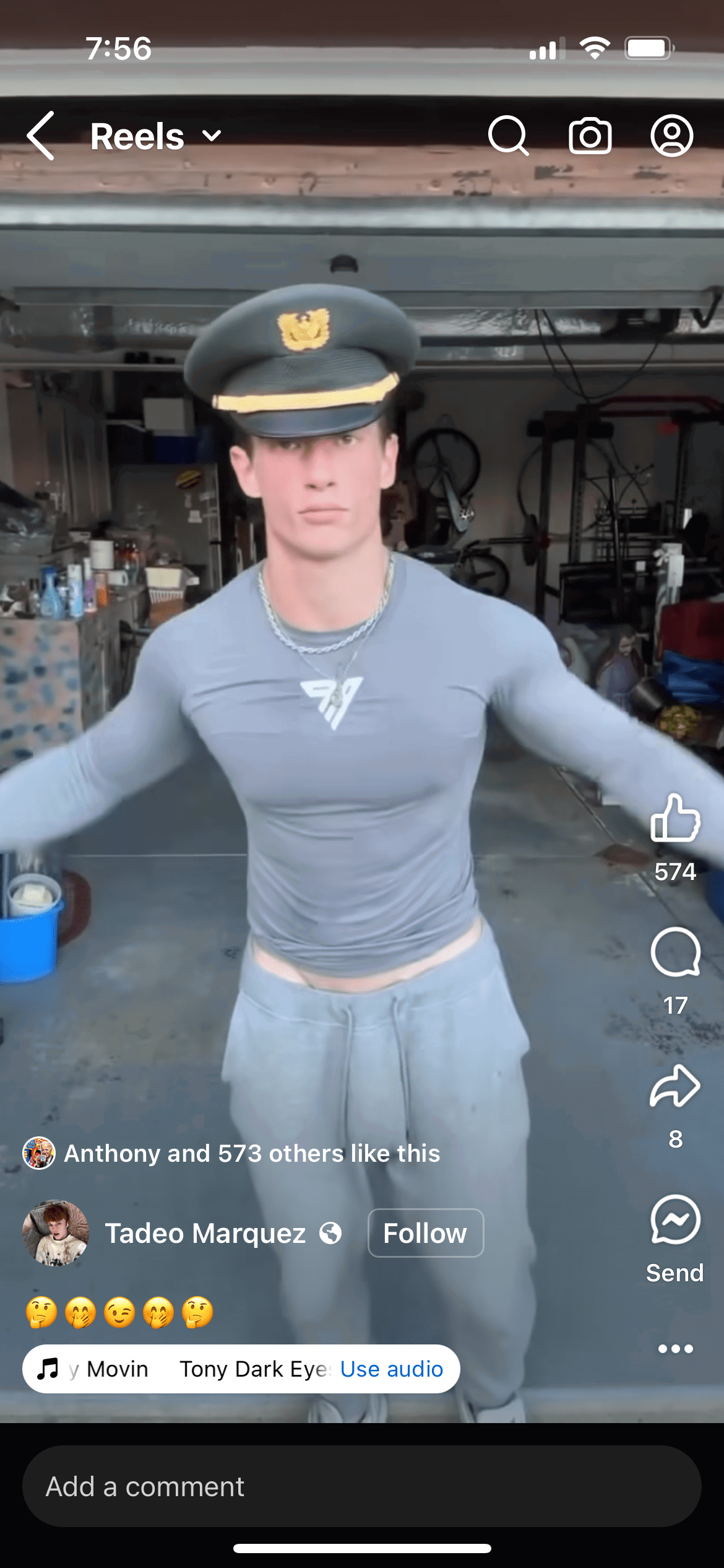 Album by DirtyDaddyFunStuff with the username @DirtyDaddyPorn, who is a verified user,  April 21, 2024 at 6:25 PM and the text says '#muscles #uniforms #pilot #military'