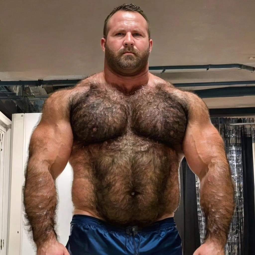 Album by DirtyDaddyFunStuff with the username @DirtyDaddyPorn, who is a verified user,  January 25, 2024 at 1:10 AM and the text says 'Hairy hunks 2'