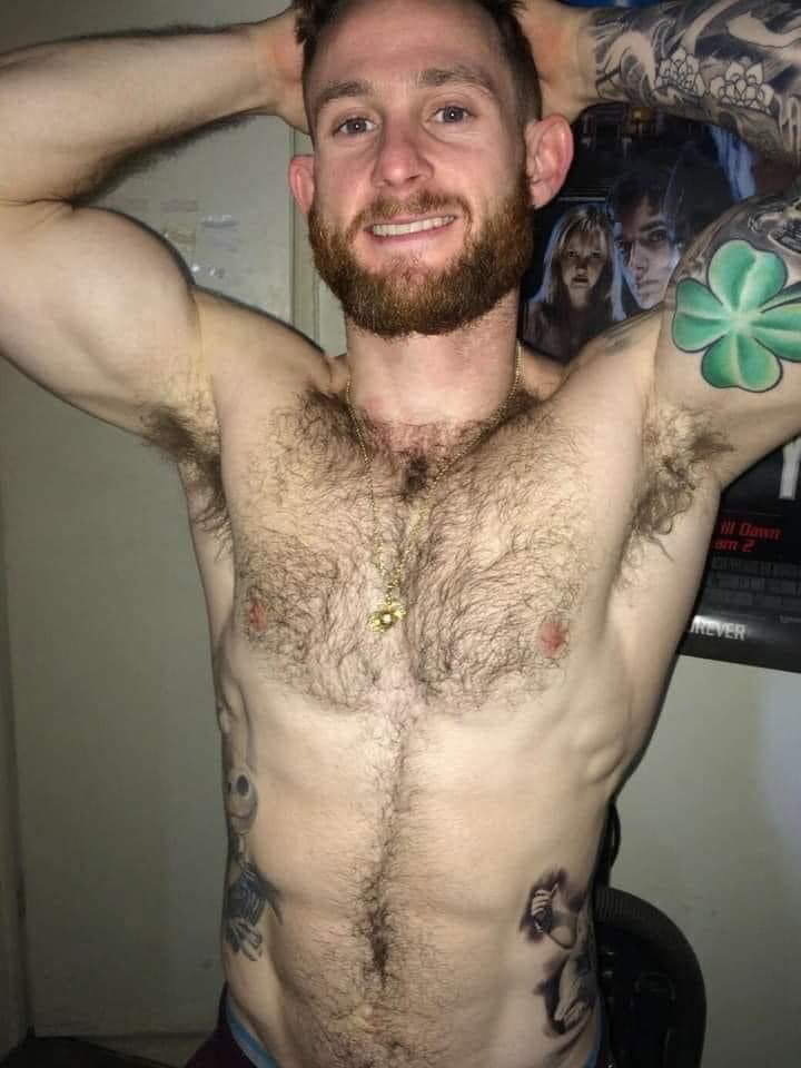 Photo by DirtyDaddyFunStuff with the username @DirtyDaddyPorn, who is a verified user,  April 16, 2024 at 10:44 PM and the text says 'Sweaty Otters #otters #jocks #muscles #sweat #bigears #armpits #gingers'