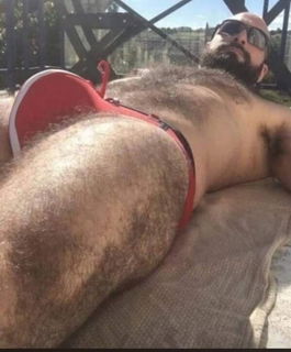 Album by DirtyDaddyFunStuff with the username @DirtyDaddyPorn, who is a verified user,  February 14, 2024 at 6:49 PM and the text says '#buff #hairy #muscle #daddies'