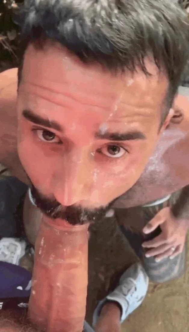 Photo by DirtyDaddyFunStuff with the username @DirtyDaddyPorn, who is a verified user,  April 7, 2024 at 8:41 PM and the text says '#Cummy #cum #cumshot #facial'