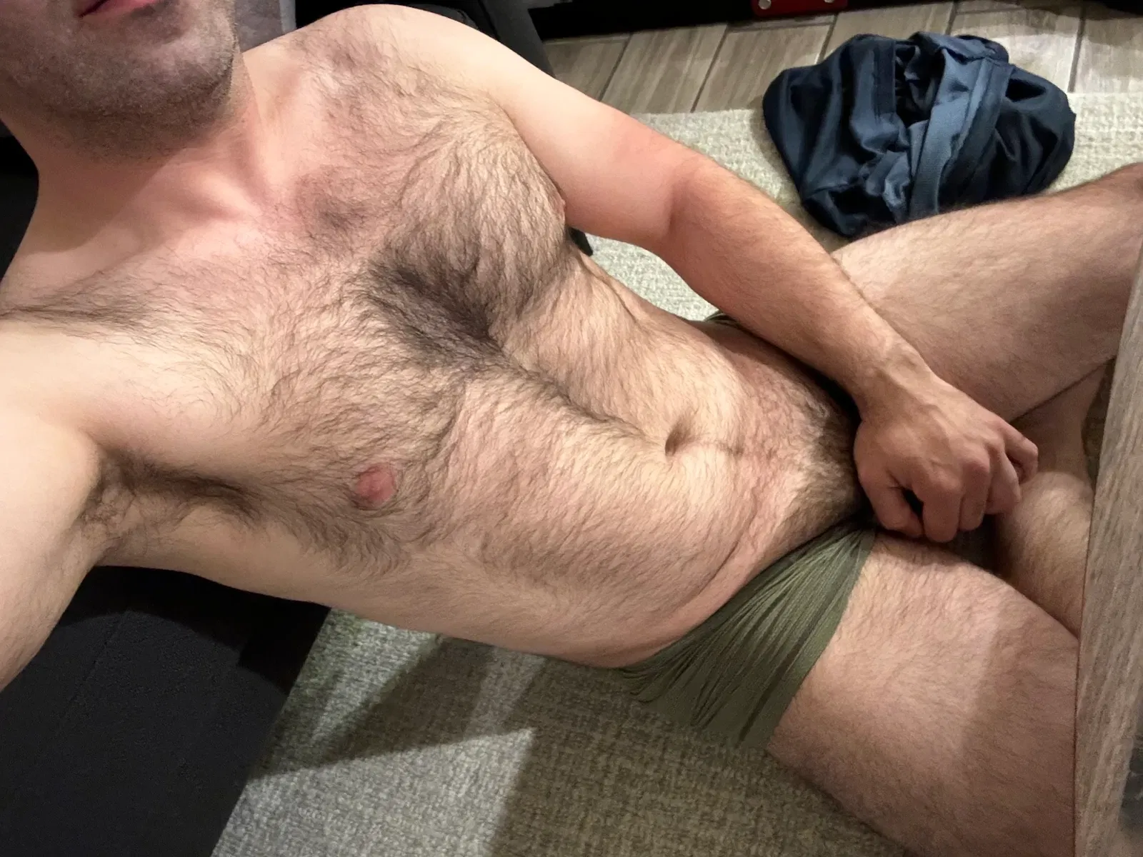 Album by DirtyDaddyFunStuff with the username @DirtyDaddyPorn, who is a verified user,  June 9, 2024 at 12:16 AM and the text says 'Hot 20 #hairy'