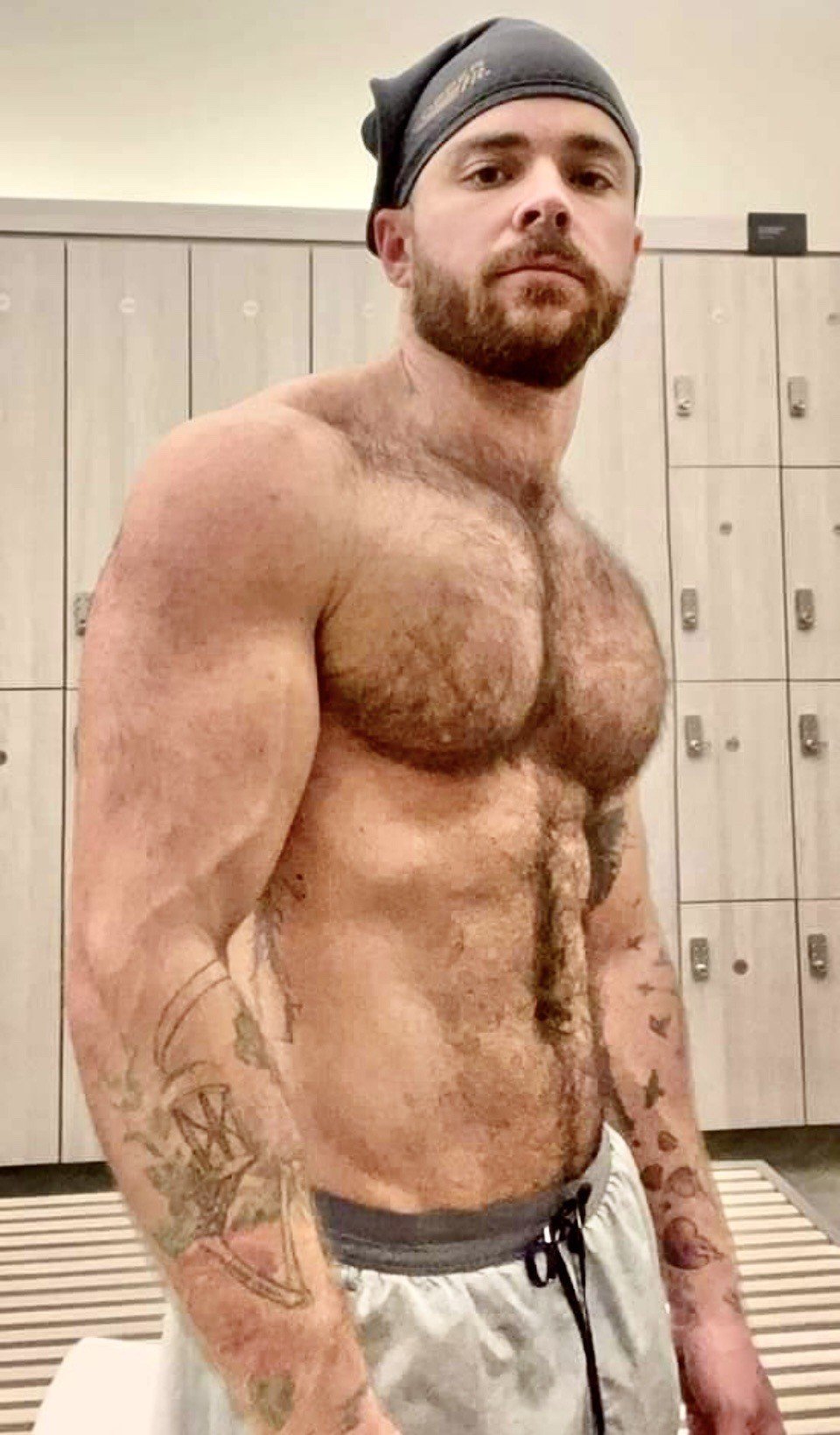 Photo by DirtyDaddyFunStuff with the username @DirtyDaddyPorn, who is a verified user,  April 21, 2024 at 7:23 PM and the text says 'Hot Mix 20 #cowboys #muscles #gingers #manly #stubble'
