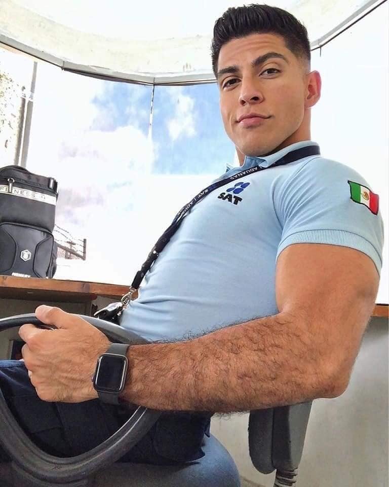 Photo by DirtyDaddyFunStuff with the username @DirtyDaddyPorn, who is a verified user,  April 28, 2024 at 11:07 PM and the text says 'Wow 6 #cowboys #mexico #muscles'
