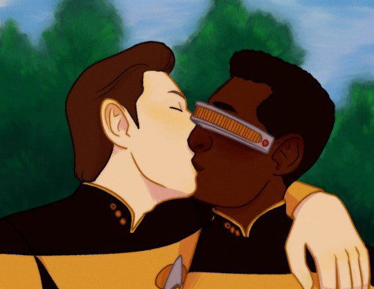Photo by DirtyDaddyFunStuff with the username @DirtyDaddyPorn, who is a verified user,  December 8, 2023 at 11:36 PM and the text says '#startrek fun'