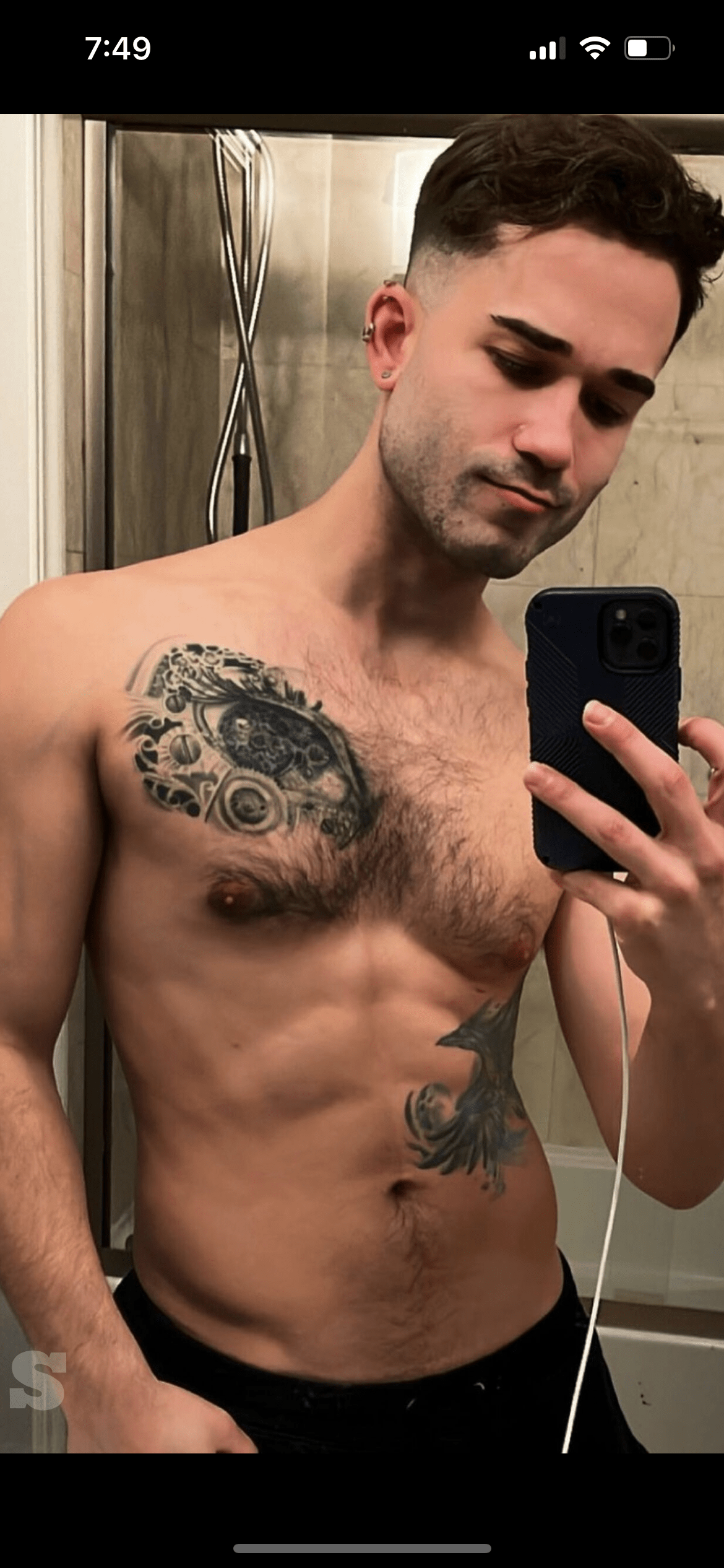 Photo by DirtyDaddyFunStuff with the username @DirtyDaddyPorn, who is a verified user,  May 6, 2024 at 11:46 PM and the text says '#hairy #bears #otters'