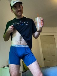 Photo by DirtyDaddyFunStuff with the username @DirtyDaddyPorn, who is a verified user,  May 23, 2024 at 10:31 PM and the text says 'Hot Fun 2 #ginger'
