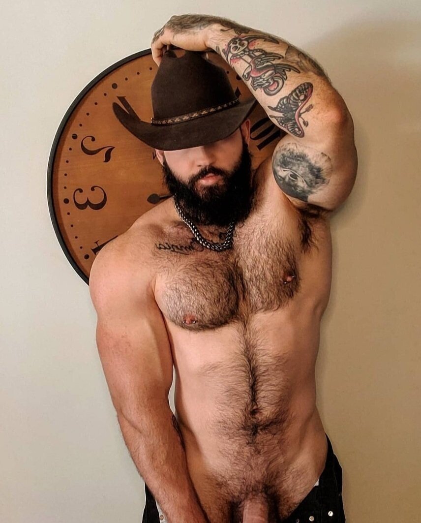 Watch the Photo by DirtyDaddyFunStuff with the username @DirtyDaddyPorn, who is a verified user, posted on January 9, 2024 and the text says '#hairy #muscle hunks...grr'