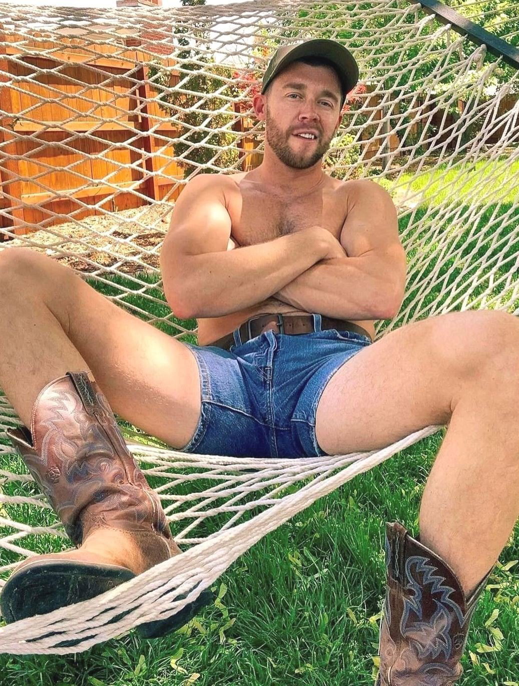 Watch the Photo by DirtyDaddyFunStuff with the username @DirtyDaddyPorn, who is a verified user, posted on February 27, 2024 and the text says 'Hot Fun 17 #cowboys #armpits #muscles #hairy #leather'