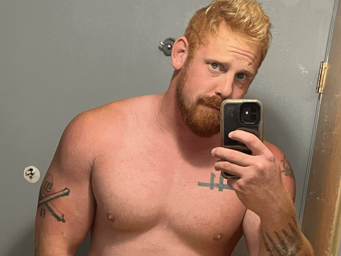 Album by DirtyDaddyFunStuff with the username @DirtyDaddyPorn, who is a verified user,  January 22, 2024 at 7:45 PM and the text says '#hairy and hot men 12'