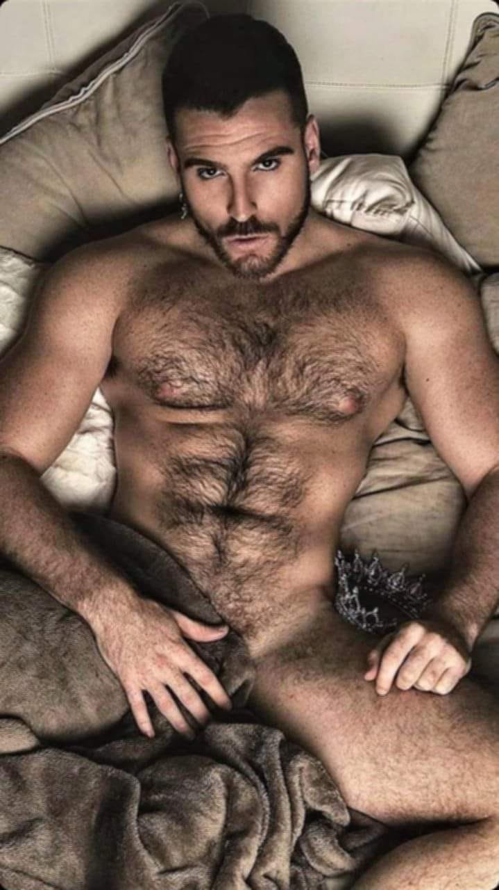 Album by DirtyDaddyFunStuff with the username @DirtyDaddyPorn, who is a verified user,  July 3, 2024 at 11:53 PM and the text says '#hairy #muscles 10'