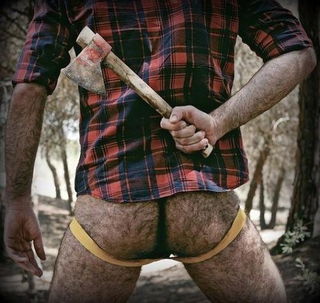 Photo by DirtyDaddyFunStuff with the username @DirtyDaddyPorn, who is a verified user,  January 25, 2024 at 1:13 AM and the text says '#hairy #ass #jockstrap'