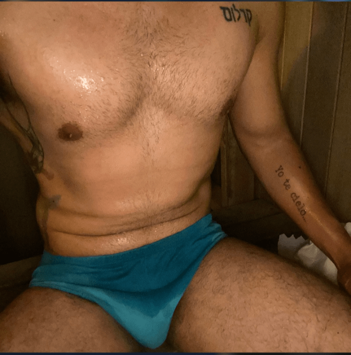 Photo by DirtyDaddyFunStuff with the username @DirtyDaddyPorn, who is a verified user,  May 1, 2024 at 12:59 AM and the text says 'Men 10 #hung #muscles #gingers'