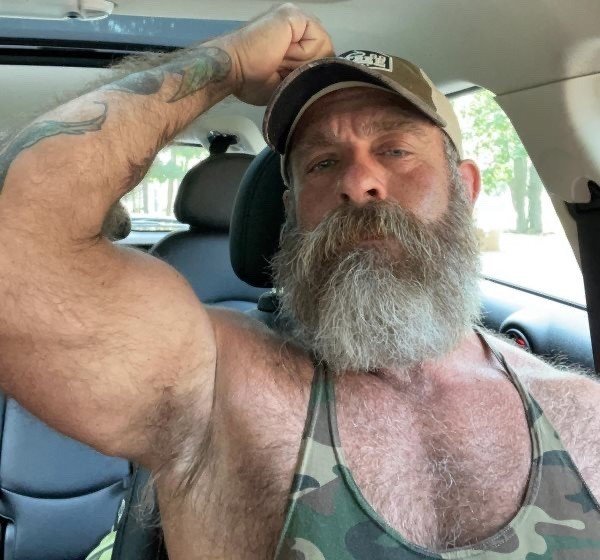 Photo by DirtyDaddyFunStuff with the username @DirtyDaddyPorn, who is a verified user,  December 11, 2023 at 6:14 PM and the text says 'Hairy and hunky'