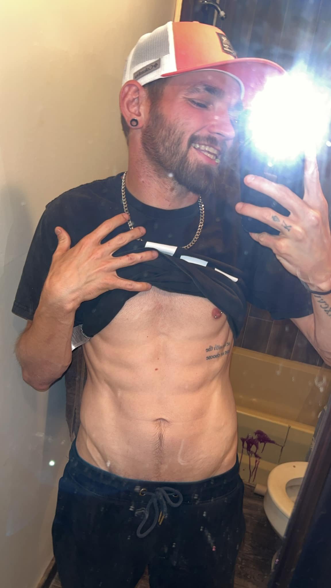 Album by DirtyDaddyFunStuff with the username @DirtyDaddyPorn, who is a verified user,  June 21, 2024 at 11:06 PM and the text says '#redneck #countryboys 4 #hairy'