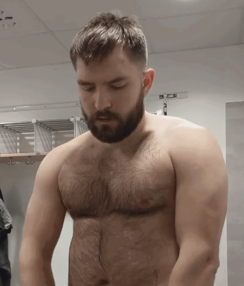 Album by DirtyDaddyFunStuff with the username @DirtyDaddyPorn, who is a verified user,  May 2, 2024 at 8:45 PM and the text says 'Hot 20 #hairy #otters #muscles'