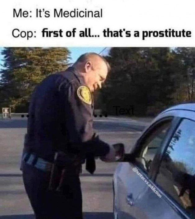 Photo by DirtyDaddyFunStuff with the username @DirtyDaddyPorn, who is a verified user,  May 6, 2024 at 11:43 PM and the text says '#cops #uniforms #funny'