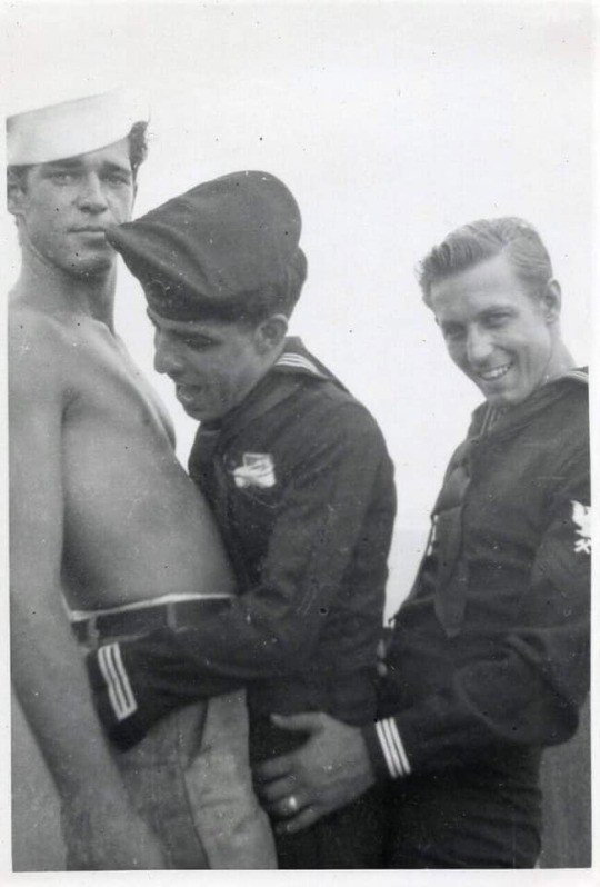 Photo by DirtyDaddyFunStuff with the username @DirtyDaddyPorn, who is a verified user,  December 20, 2023 at 7:13 PM and the text says '#vintage #military #swimming'