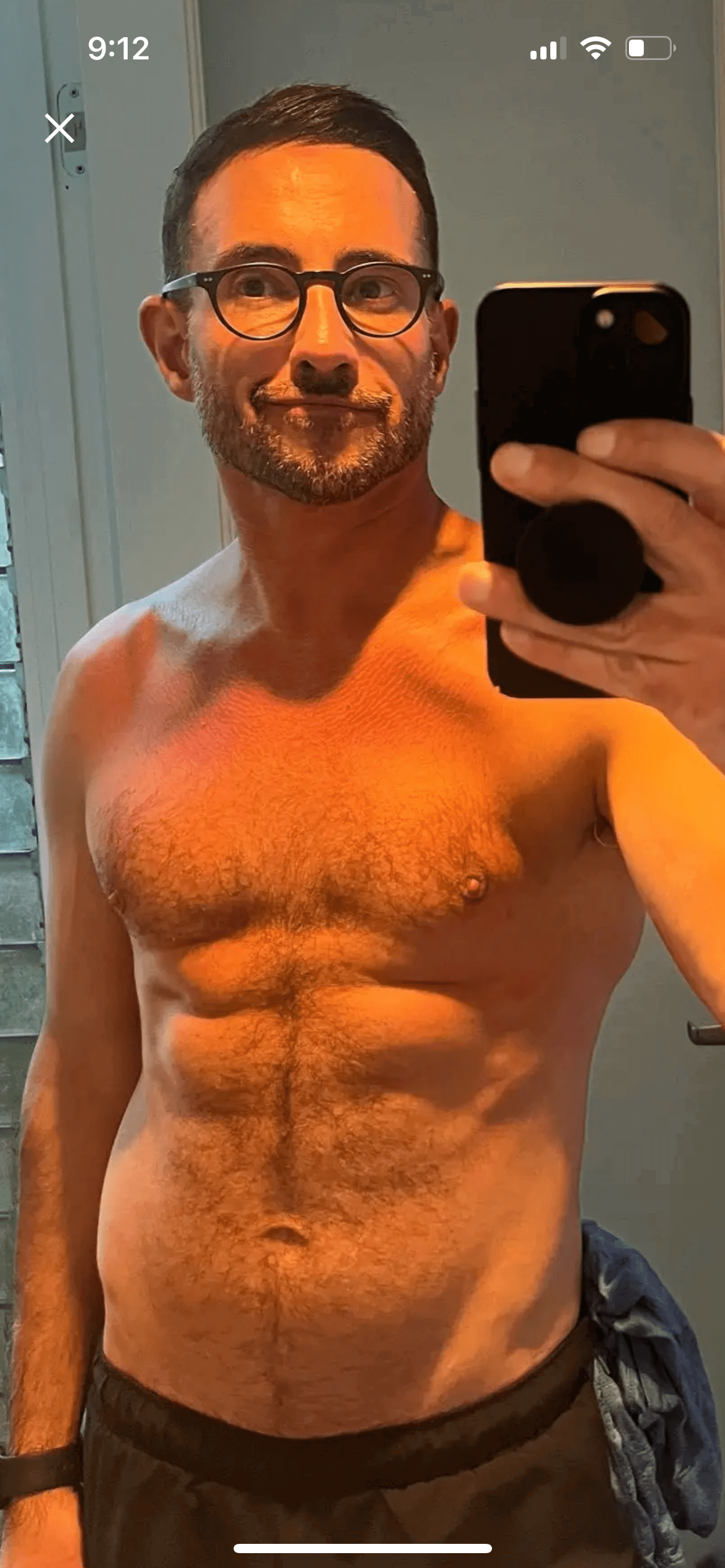 Photo by DirtyDaddyFunStuff with the username @DirtyDaddyPorn, who is a verified user,  April 3, 2024 at 5:53 PM and the text says '#lockerrooms #jockstraps #jocks #sports #gym #muscles #hairy'
