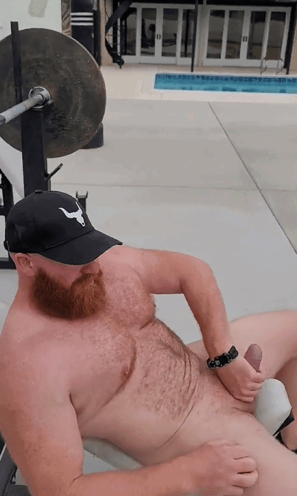 Photo by DirtyDaddyFunStuff with the username @DirtyDaddyPorn, who is a verified user,  May 1, 2024 at 5:21 PM and the text says 'Hot 3 #gingers #otters #muscles #daddies #hairy'