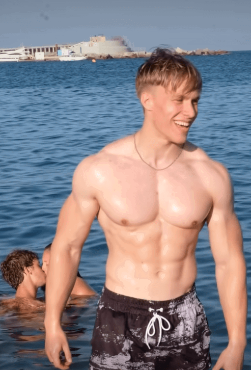 Photo by DirtyDaddyFunStuff with the username @DirtyDaddyPorn, who is a verified user,  May 2, 2024 at 7:37 PM and the text says 'Hot 7 #sports #twinks #gymnastics #muscles  #otters #armpits'