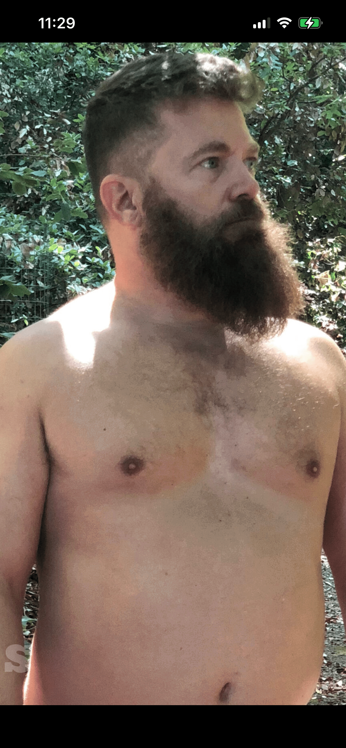 Album by DirtyDaddyFunStuff with the username @DirtyDaddyPorn, who is a verified user,  May 28, 2024 at 12:03 AM and the text says 'Hot Variety #muscles #gingers #beards'