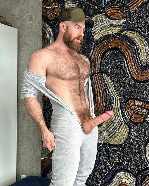Photo by DirtyDaddyFunStuff with the username @DirtyDaddyPorn, who is a verified user,  April 7, 2024 at 7:36 PM and the text says '#Hung studs, #hairy bodies and hot Men.  #kissing #otters #beards #uniforms'