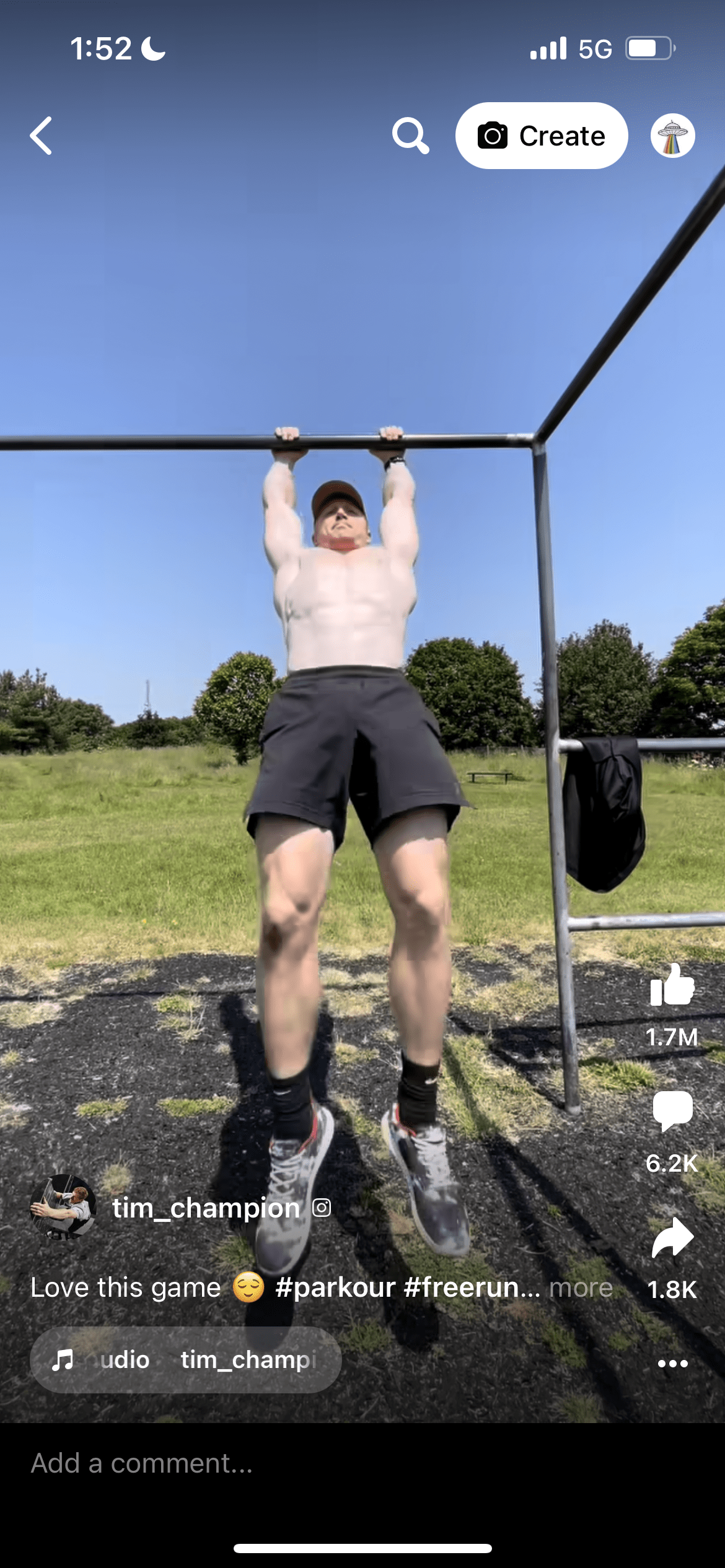 Photo by DirtyDaddyFunStuff with the username @DirtyDaddyPorn, who is a verified user,  February 20, 2024 at 8:35 PM and the text says 'Jump, Red!  Jump!  #gingers #redheads #muscles #sports #fitness #buff #armpits #legs'