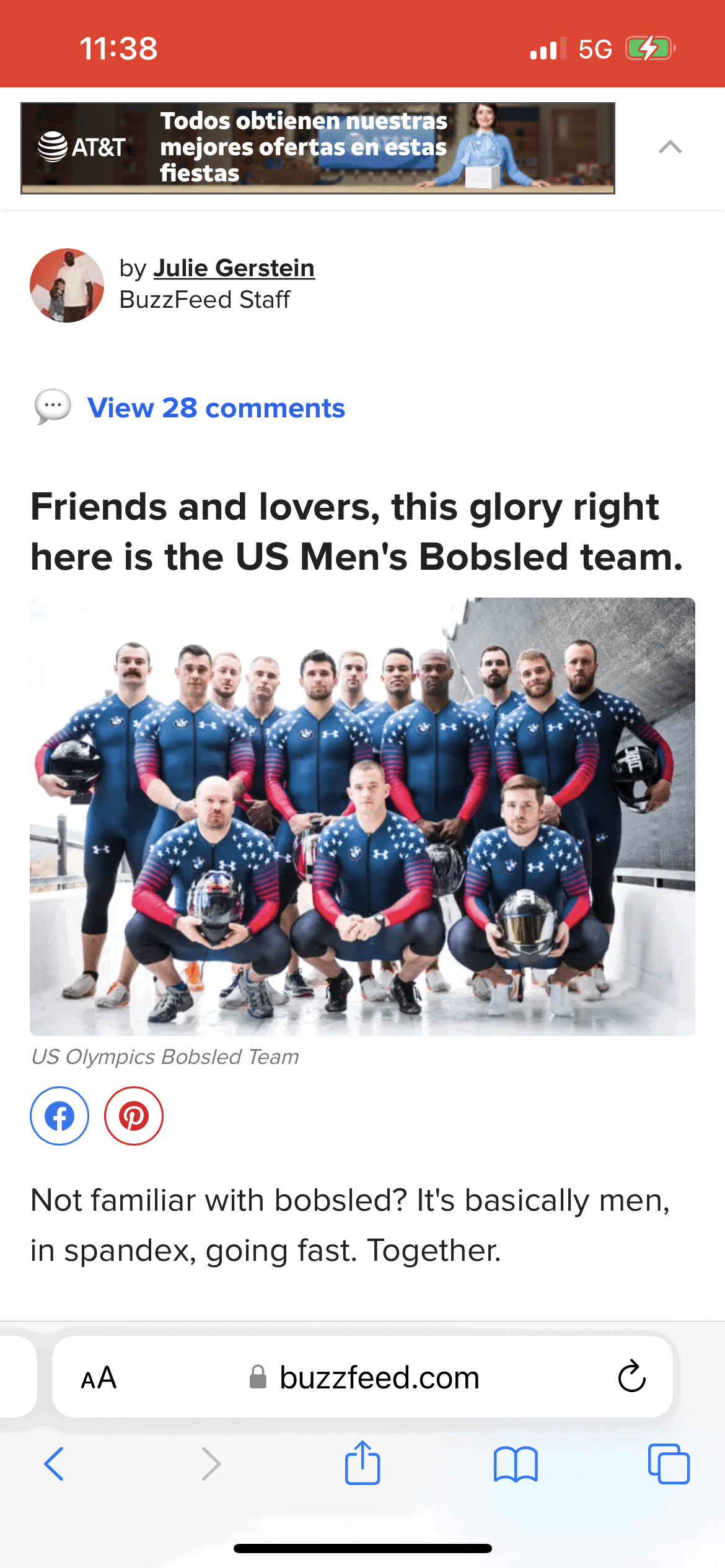 Photo by DirtyDaddyFunStuff with the username @DirtyDaddyPorn, who is a verified user, posted on December 4, 2023 and the text says '#sports #bobsled #muscles #uniforms #olympics'