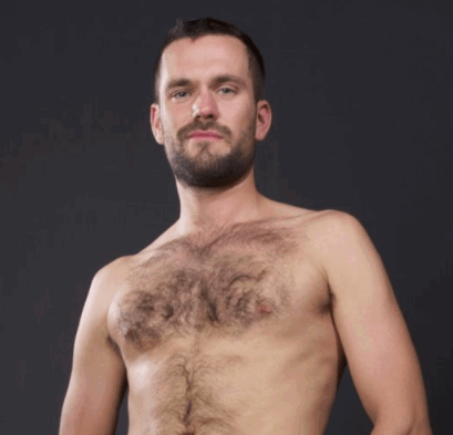 Album by DirtyDaddyFunStuff with the username @DirtyDaddyPorn, who is a verified user,  January 22, 2024 at 7:45 PM and the text says '#hairy and hot men 12'