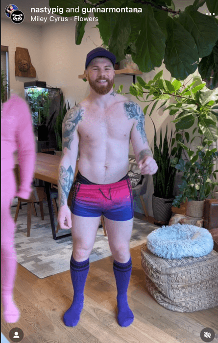 Photo by DirtyDaddyFunStuff with the username @DirtyDaddyPorn, who is a verified user,  February 17, 2024 at 1:11 AM and the text says '#Ginger Plays #dressup #uniforms #jockstraps #jocks #muscles #beards #stubble #redhead #tats'