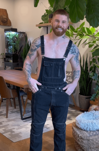 Photo by DirtyDaddyFunStuff with the username @DirtyDaddyPorn, who is a verified user,  May 1, 2024 at 11:52 PM and the text says 'Nice 1 #ginger #muscles #hairy'