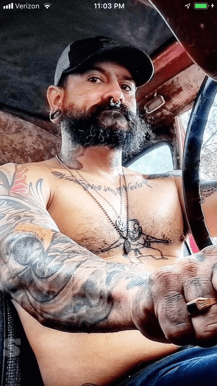 Photo by DirtyDaddyFunStuff with the username @DirtyDaddyPorn, who is a verified user,  March 11, 2024 at 12:01 AM and the text says '#Hairy Studs 4'