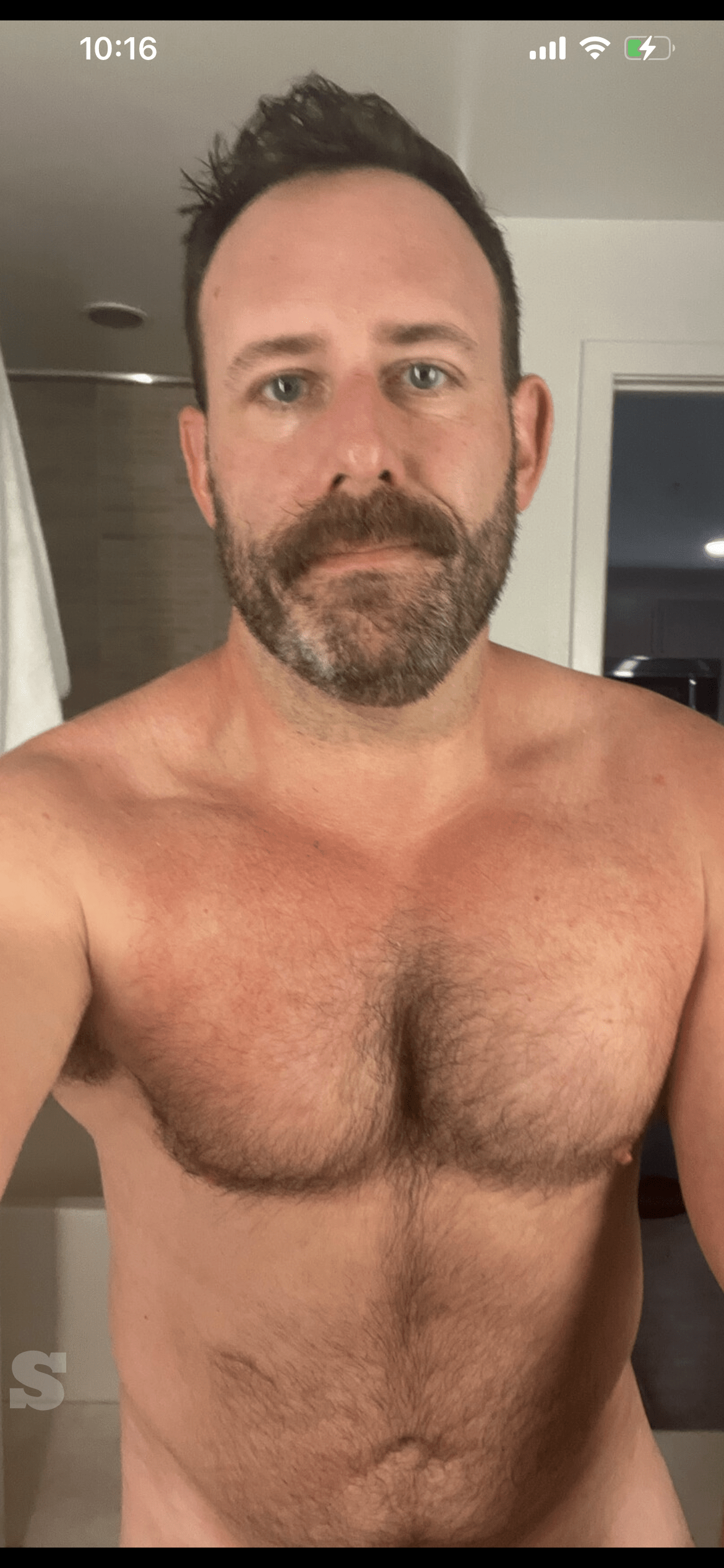 Photo by DirtyDaddyFunStuff with the username @DirtyDaddyPorn, who is a verified user,  May 5, 2024 at 8:06 PM and the text says 'Hot and #hairy #muscles #stubble #beards'
