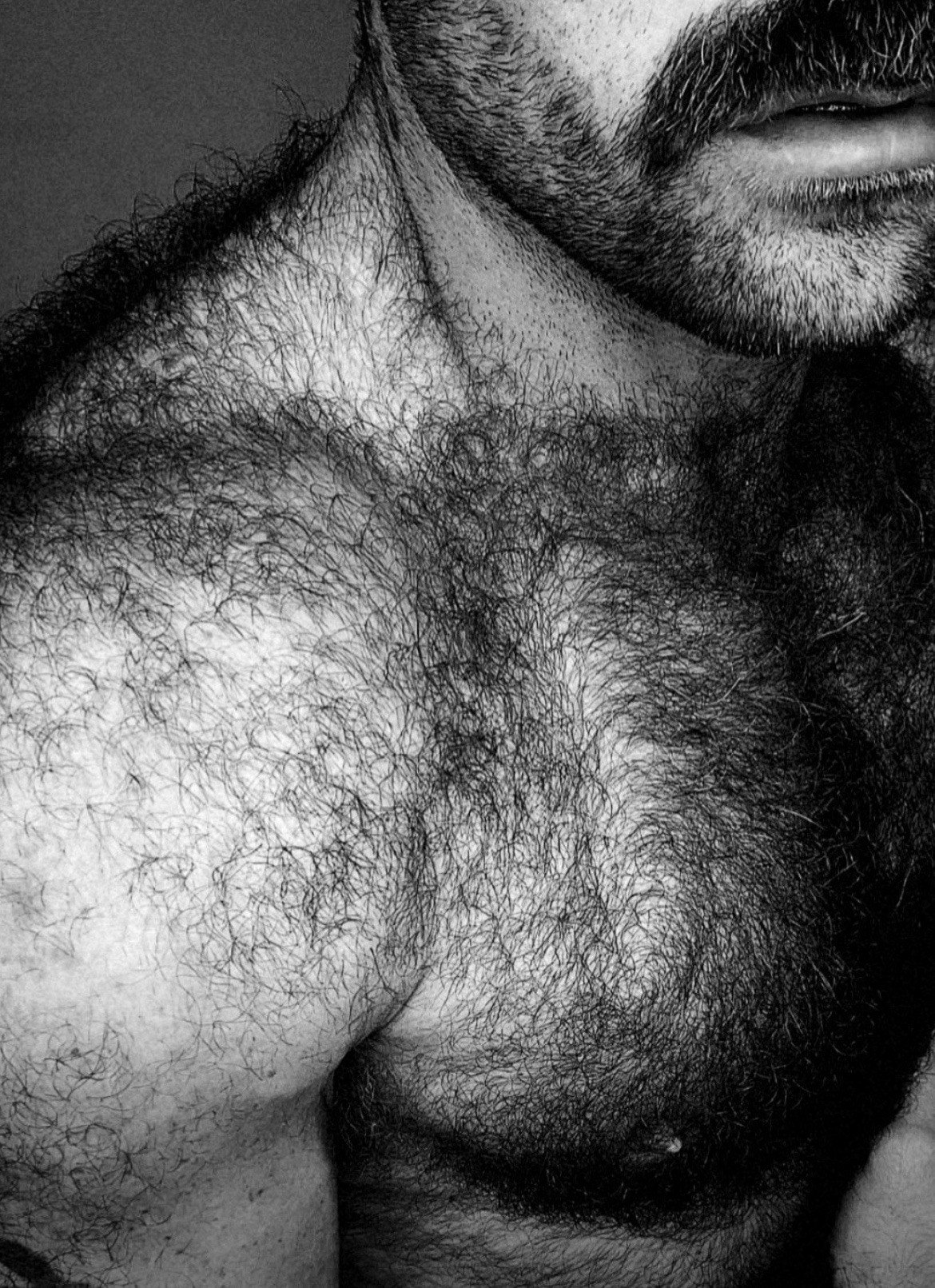 Album by DirtyDaddyFunStuff with the username @DirtyDaddyPorn, who is a verified user,  May 28, 2024 at 12:06 AM and the text says '#Hairy !!  #furry #werewolf #stubble #beards'