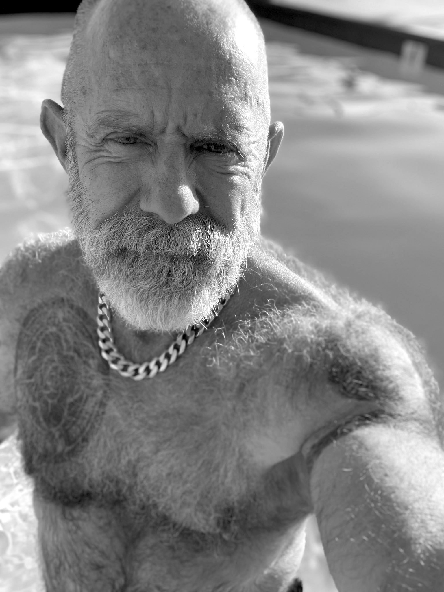 Photo by DirtyDaddyFunStuff with the username @DirtyDaddyPorn, who is a verified user,  April 28, 2024 at 6:51 PM and the text says '#hairy 10 #gingers #armpits #stubble #daddies #manly #furry #beards'