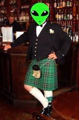 Album by DirtyDaddyFunStuff with the username @DirtyDaddyPorn, who is a verified user,  December 20, 2023 at 7:24 PM and the text says '#kilts #scottish'