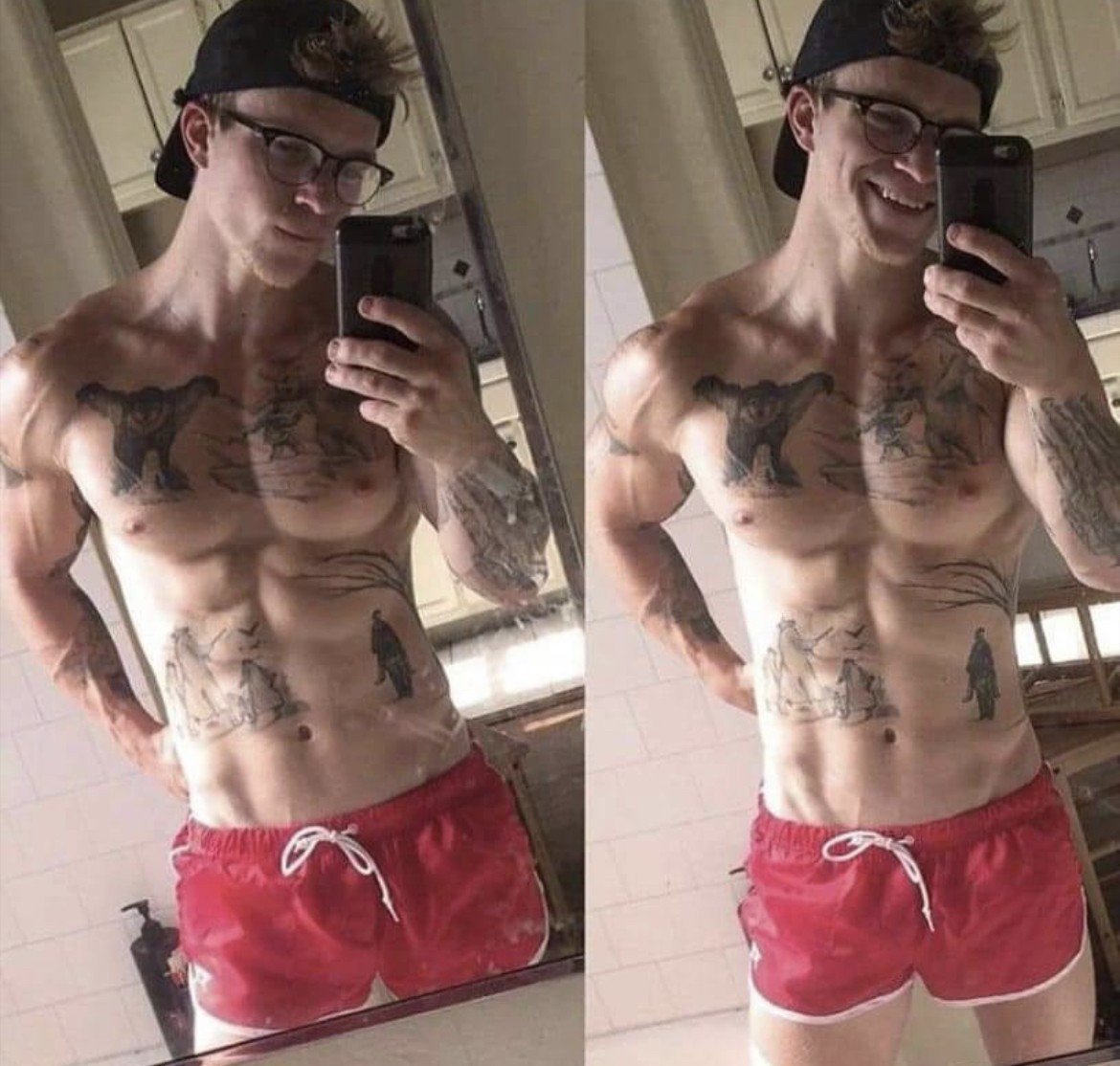 Photo by DirtyDaddyFunStuff with the username @DirtyDaddyPorn, who is a verified user,  May 6, 2024 at 6:30 PM and the text says 'Variety #funny #muscles #tats #twinks #hung #hairy'