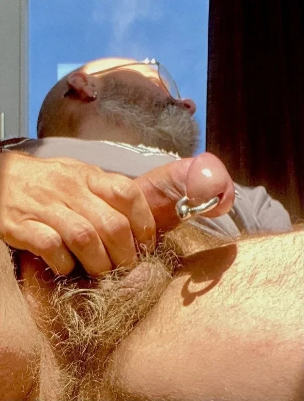 Photo by DirtyDaddyFunStuff with the username @DirtyDaddyPorn, who is a verified user,  April 18, 2024 at 10:12 PM and the text says 'Hot Mix 4 #nipples #manly #hairy #muscles #cum #facials'