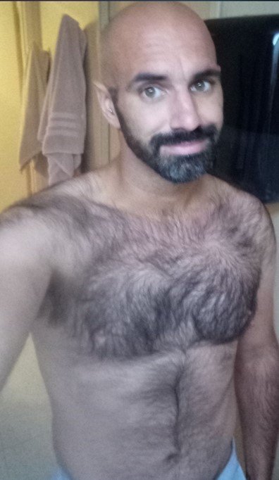 Photo by DirtyDaddyFunStuff with the username @DirtyDaddyPorn, who is a verified user,  April 29, 2024 at 1:10 AM and the text says 'Stud 8 #bears and #otters and #hairy and #funny'