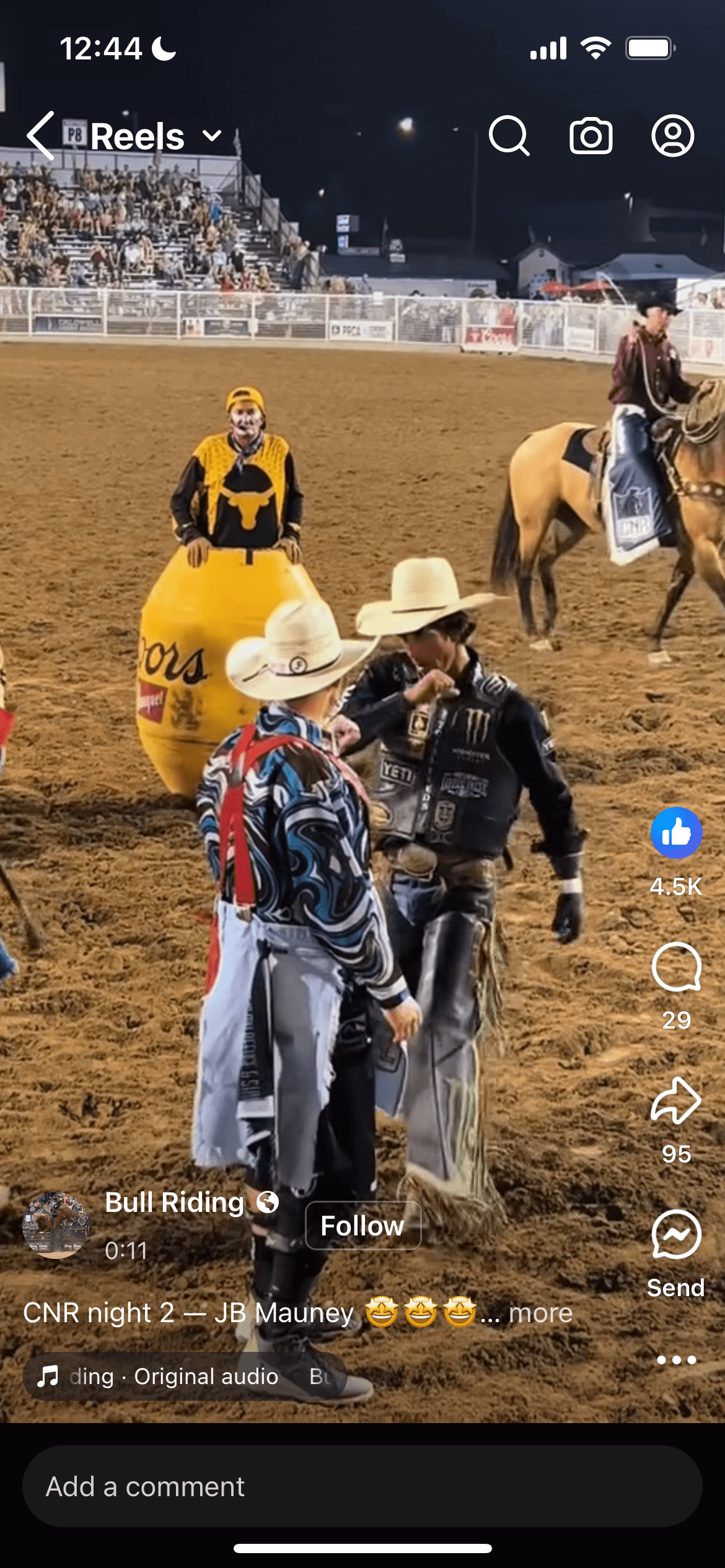 Album by DirtyDaddyFunStuff with the username @DirtyDaddyPorn, who is a verified user,  June 13, 2024 at 6:48 PM and the text says '#Rodeo #sports #leather #cowboys #countryboys #rough'