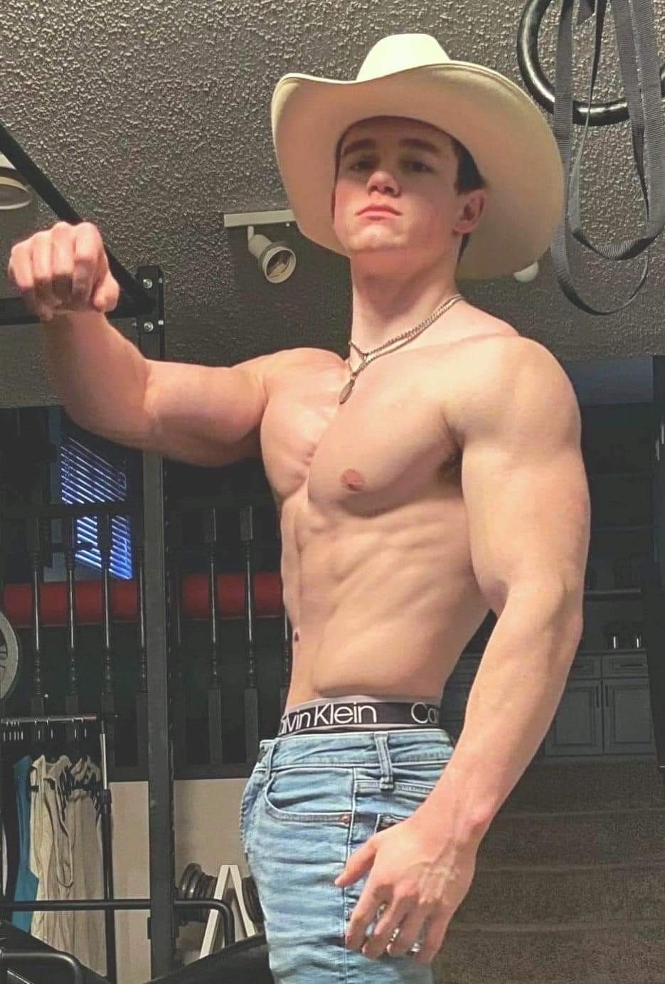 Album by DirtyDaddyFunStuff with the username @DirtyDaddyPorn, who is a verified user,  June 21, 2024 at 11:05 PM and the text says '#redneck #countryboys 2'