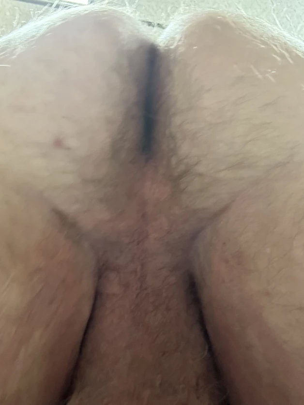 Photo by DirtyDaddyFunStuff with the username @DirtyDaddyPorn, who is a verified user,  April 4, 2024 at 12:43 AM and the text says 'My big balls and my ass....a fuzzy treat.  Wish it got more action...my balls are aching for release!  Who wants to fuck it?
#ass #balls #bigballs'