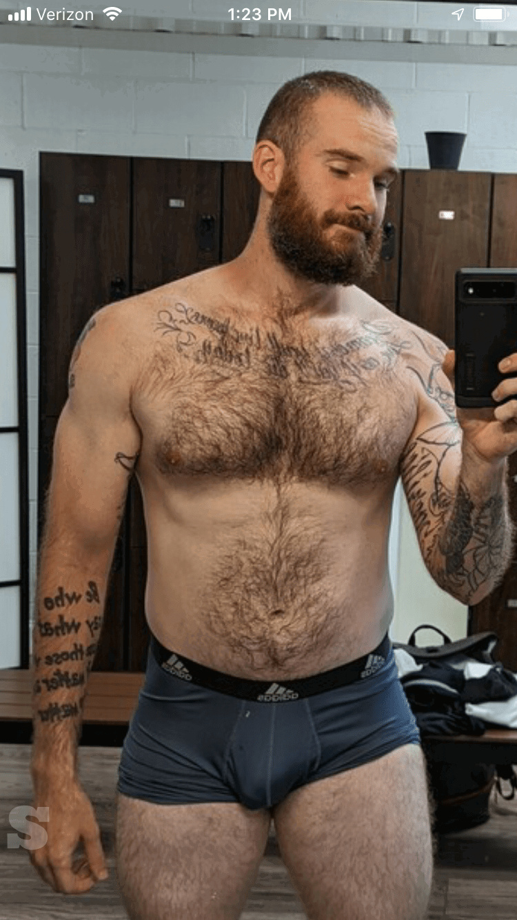 Photo by DirtyDaddyFunStuff with the username @DirtyDaddyPorn, who is a verified user,  March 11, 2024 at 12:01 AM and the text says '#Hairy Studs 4'