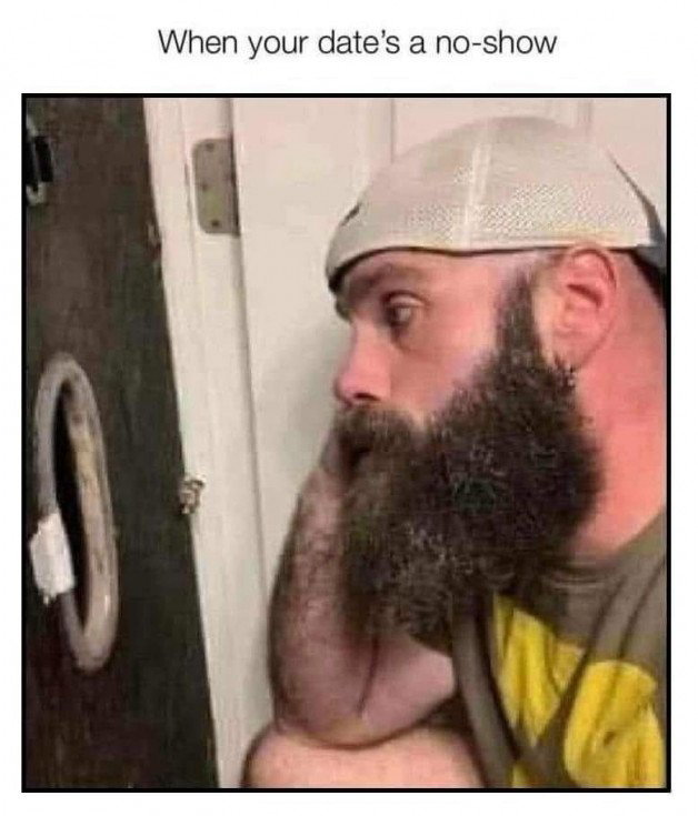 Photo by DirtyDaddyFunStuff with the username @DirtyDaddyPorn, who is a verified user,  January 18, 2024 at 9:14 PM and the text says '#gloryholes #beards #otters'